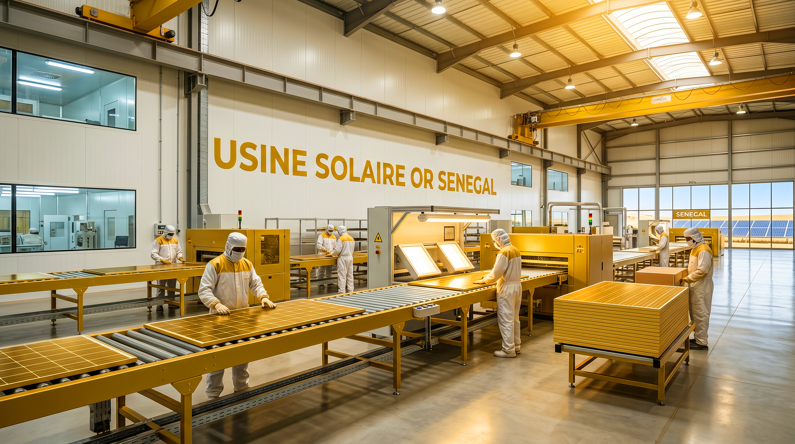 USOS WORLD - Usine de Panneaux Solaires